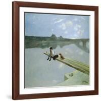 The Fisherman, 1884-Jean Louis Forain-Framed Giclee Print