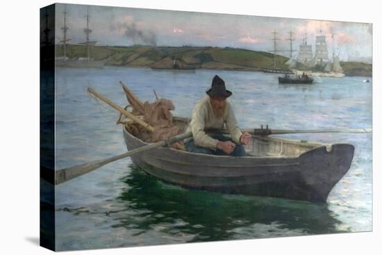 The Fisherman, 1888-89-Henry Scott Tuke-Stretched Canvas