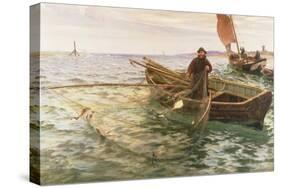 The Fisherman, 1888-Charles Napier Hemy-Stretched Canvas