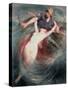 The Fisherman and the Siren-Knut Ekvall-Stretched Canvas