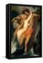 The Fisherman and the Siren-Frederick Leighton-Framed Stretched Canvas