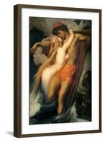 The Fisherman and the Siren-Frederick Leighton-Framed Art Print