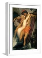 The Fisherman and the Siren-Frederick Leighton-Framed Art Print