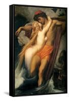 The Fisherman and the Siren-Frederick Leighton-Framed Stretched Canvas