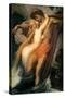 The Fisherman and the Siren-Frederick Leighton-Stretched Canvas
