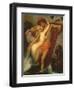 The Fisherman and the Syren: from a Ballad by Goethe, 1857-Frederick Leighton-Framed Giclee Print