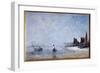 The Fisherman Painting by Eugene Louis Boudin (1824-1898) 19Th Century Sun. 0,35X0,57 M Rouen, Muse-Eugene Louis Boudin-Framed Giclee Print