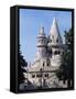 The Fisherman's Bastion in the Castle Area of Old Buda, Budapest, Hungary-R H Productions-Framed Stretched Canvas