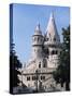 The Fisherman's Bastion in the Castle Area of Old Buda, Budapest, Hungary-R H Productions-Stretched Canvas