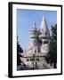 The Fisherman's Bastion in the Castle Area of Old Buda, Budapest, Hungary-R H Productions-Framed Photographic Print