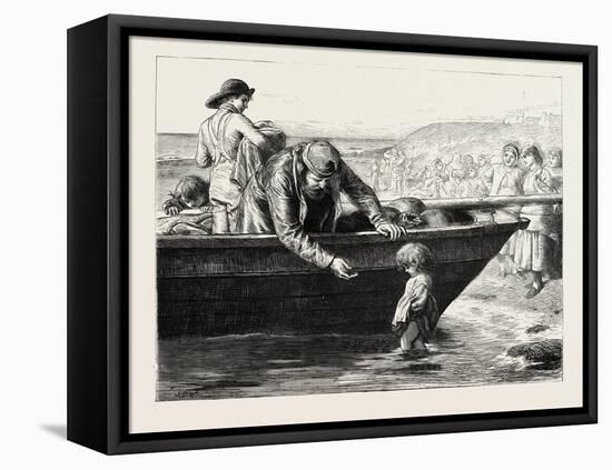 The Fisherman's Darling-John Dawson Watson-Framed Stretched Canvas