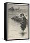 The Fisherman's Greeting-Davidson Knowles-Framed Stretched Canvas