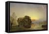 The Fisherman's Home-Francis Danby-Framed Stretched Canvas