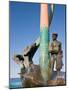 The Fisherman's Monument at the Playa Los Pinos, Mazatlan, Mexico-Charles Sleicher-Mounted Photographic Print