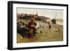 The Fisherman's Tale, 1887 (Oil on Canvas)-Carlton Alfred Smith-Framed Giclee Print