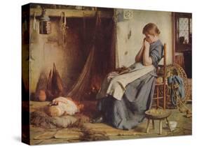 'The Fisherman's Wife', 1885 (c1940)-Arthur Hacker-Stretched Canvas