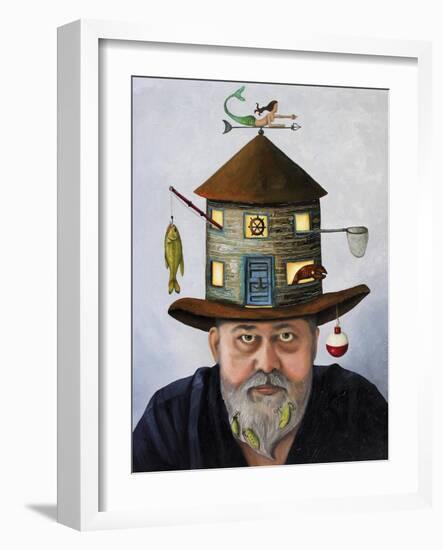 The Fisherman-Leah Saulnier-Framed Giclee Print