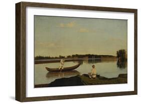 The Fishermen, after 1845-Grigorij Wassiljew Soroko-Framed Giclee Print