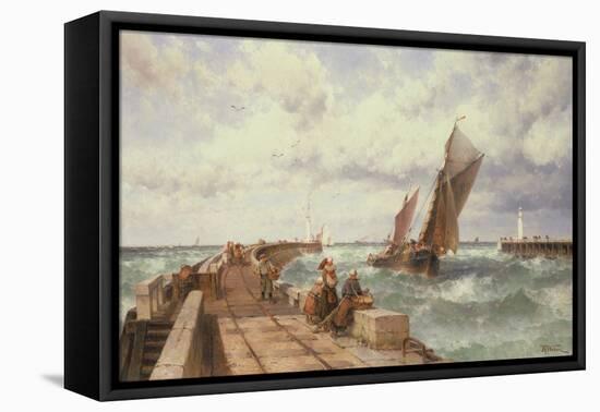 The Fishermen's Return-Theodore Weber-Framed Stretched Canvas