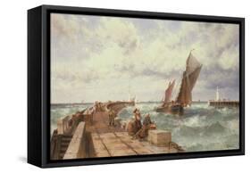 The Fishermen's Return-Theodore Weber-Framed Stretched Canvas