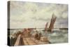 The Fishermen's Return-Theodore Weber-Stretched Canvas