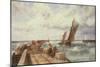 The Fishermen's Return-Theodore Weber-Mounted Giclee Print