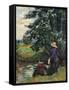 The Fishermen-Jean-Baptiste-Armand Guillaumin-Framed Stretched Canvas