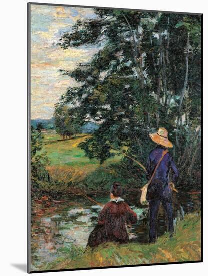 The Fishermen-Jean-Baptiste-Armand Guillaumin-Mounted Giclee Print