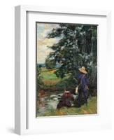 The Fishermen-Jean-Baptiste-Armand Guillaumin-Framed Giclee Print