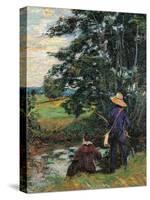 The Fishermen-Jean-Baptiste-Armand Guillaumin-Stretched Canvas