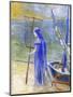 The Fisherwoman, 1900-Odilon Redon-Mounted Giclee Print