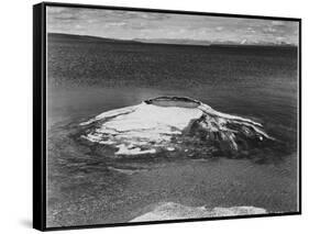 The Fishing Cone-Yellowstone Lake Yellowstone National Park Wyoming. 1933-1942-Ansel Adams-Framed Stretched Canvas