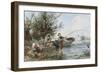 The Fishing Expedition-Johann Mari Henri Ten Kate-Framed Giclee Print