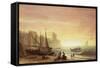 The Fishing Fleet, 1862-Albert Bierstadt-Framed Stretched Canvas