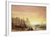 The Fishing Fleet, 1862-Albert Bierstadt-Framed Giclee Print