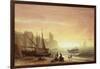 The Fishing Fleet, 1862-Albert Bierstadt-Framed Giclee Print