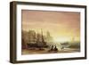 The Fishing Fleet. 1862-Albert Bierstadt-Framed Giclee Print