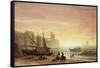 The Fishing Fleet. 1862-Albert Bierstadt-Framed Stretched Canvas