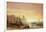 The Fishing Fleet-Albert Bierstadt-Framed Giclee Print