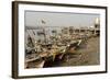 The Fishing Harbour on the Daman Ganga River, Daman, Gujarat, India, Asia-Tony Waltham-Framed Photographic Print