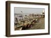 The Fishing Harbour on the Daman Ganga River, Daman, Gujarat, India, Asia-Tony Waltham-Framed Photographic Print