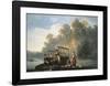 The Fishing Match-Joseph Farrington-Framed Premium Giclee Print