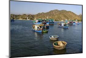 The Fishing Port, Phan Rang, Ninh Thuan Province, Vietnam, Indochina, Southeast Asia, Asia-Nathalie Cuvelier-Mounted Photographic Print