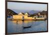 The Fishing Port, with a Small Buddhist Pagoda in Foreground, Phan Rang-Nathalie Cuvelier-Framed Photographic Print