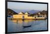 The Fishing Port, with a Small Buddhist Pagoda in Foreground, Phan Rang-Nathalie Cuvelier-Framed Photographic Print