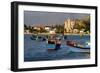 The Fishing Port with the Church in the Background, Phan Rang, Ninh Thuan Province-Nathalie Cuvelier-Framed Photographic Print