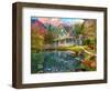 The Fishing Retreat-Dominic Davison-Framed Art Print