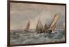 The Fishing Smack, 1835-George Hyde Chambers-Framed Giclee Print