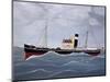The Fishing Trawler-Vincent Haddelsey-Mounted Giclee Print