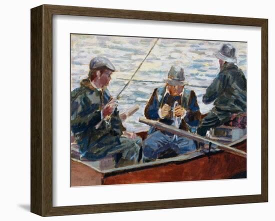 The Fishing Trip-Rosemary Lowndes-Framed Giclee Print